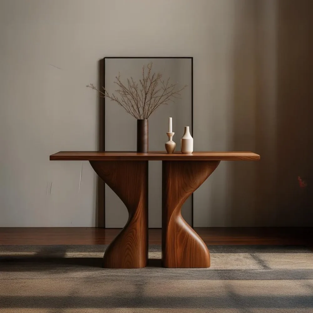 Reclaimed Wood Console Table,  Handcrafted Entryway