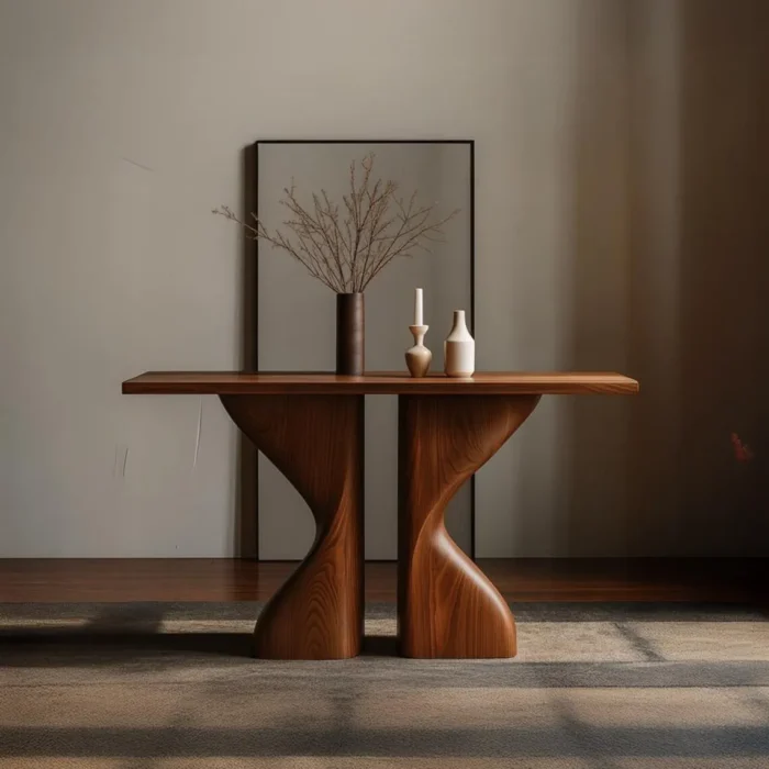 Reclaimed Wood Console Table,  Handcrafted Entryway