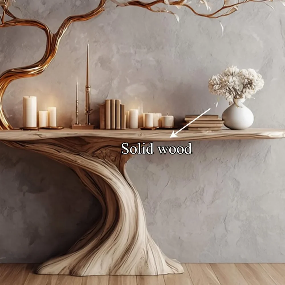 Large Rustic Console Table,  Reclaimed Wood Sideboard - Image 3