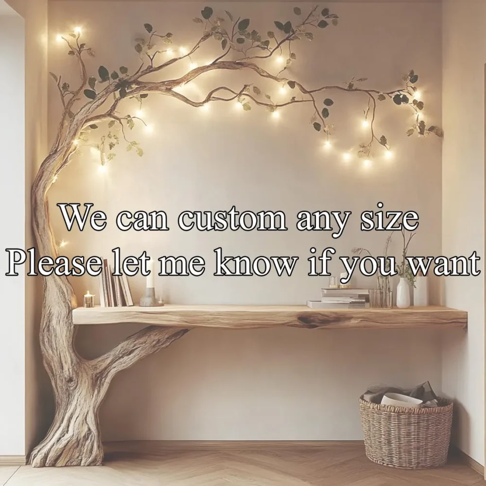 Custom Tree Bookshelf,  Natural Solid Wood - Image 2